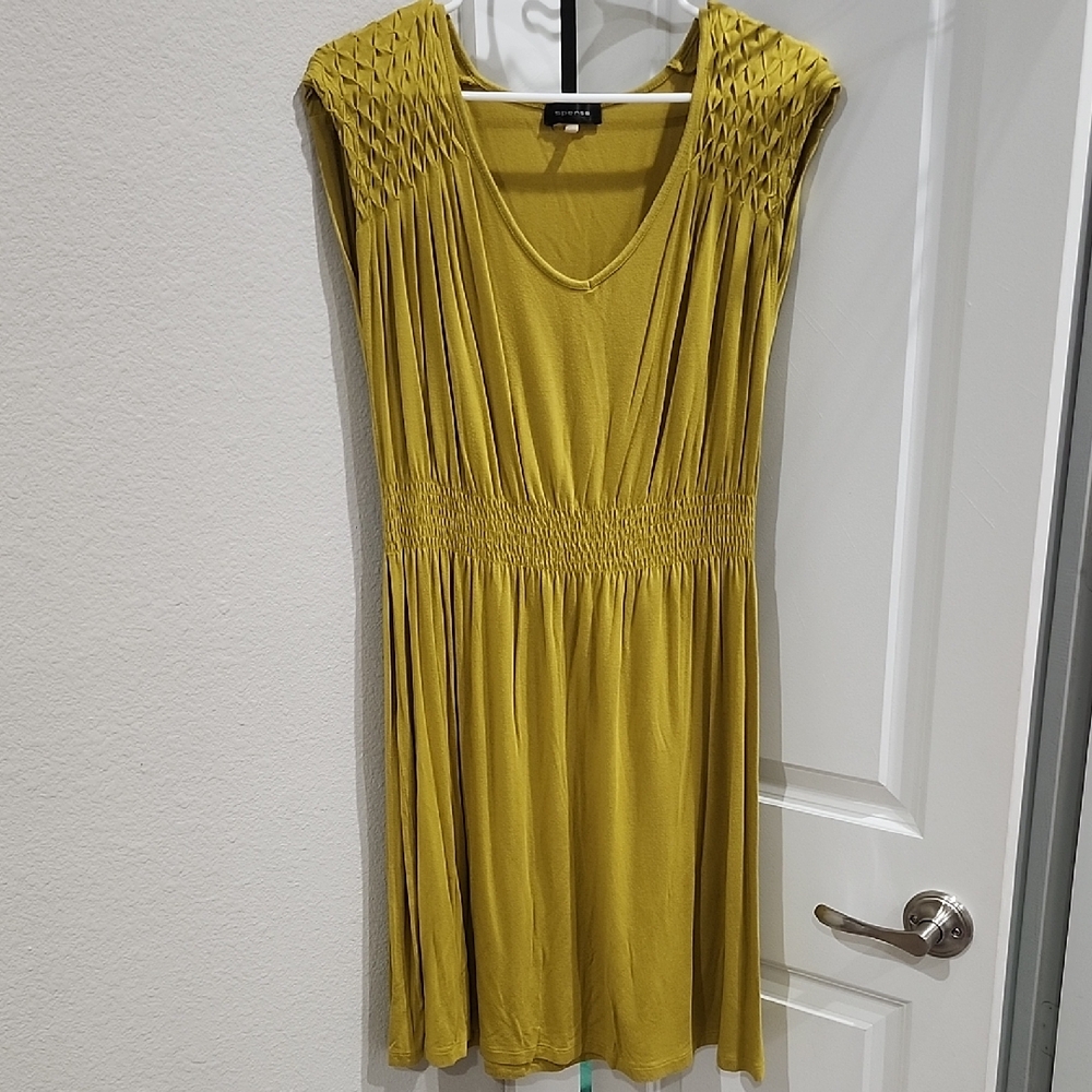 Spense Yellow Dress